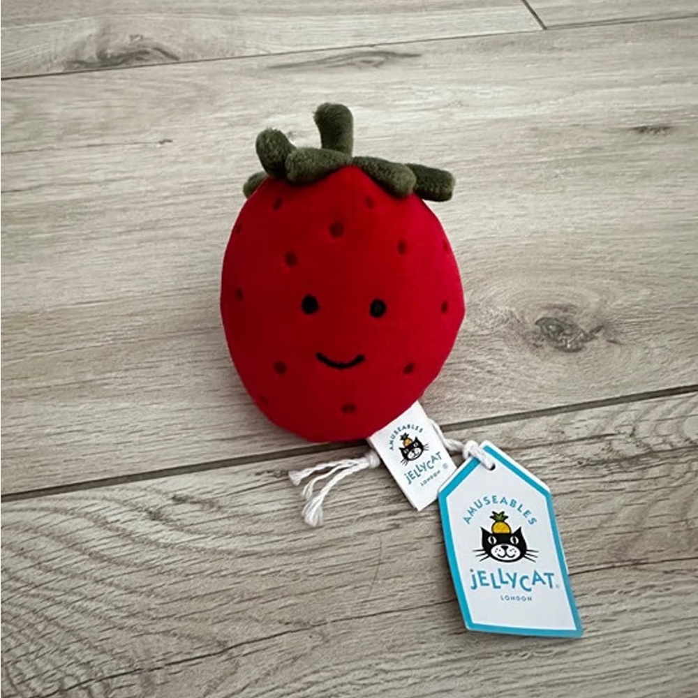 Jellycat Fabulous Strawberry Retired